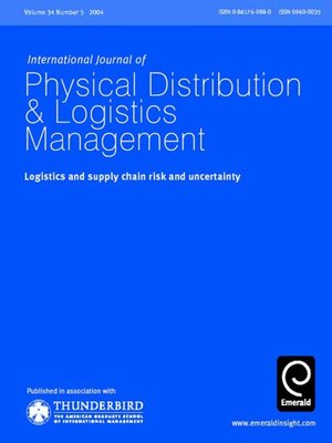 cover image of International Journal of Physical Distribution & Logistics Management, Volume 34, Issue 5